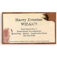 Harry Dresden Cards Canvas