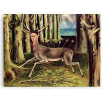 The Wounded Deer By Frida Kahlo Canvas
