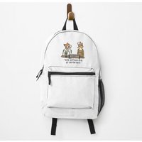 Fantastic Mr Fox Ash "you're Supposed To Be My Lab Partner" Backpack