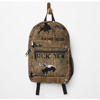 Rodeo Bull- Buck Off Backpack
