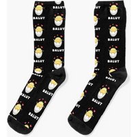 Adorable Funny Love Balut Pinoy Pinay Filipino Socks