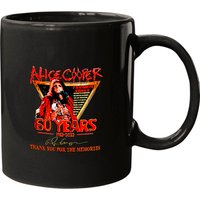 Alice Cooper 60 Years 1963 2023 Signatures Mugs, Vintage Alice Cooper Mugs