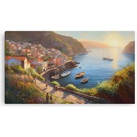Sunset In Madeira Canvas