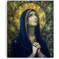 Our Lady Of Sorrows Canvas