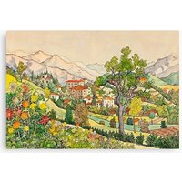 Hermann Hesse Montagnola (1933) Canvas