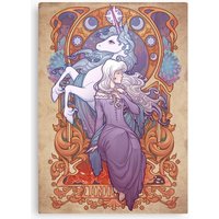 Lady Amalthea - The Last Unicorn Canvas