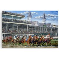 The Kentucky Derby - Churchill Downs Canvas