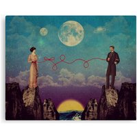 The Red Thread Of Fate Canvas