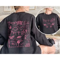 Portals Tracklist Double-sided Sweatshirt, Melanie Martinez Cry Baby