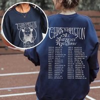 2 Sided Chris Stapleton’s All American Road Show Tour 2023 Sweatshirt
