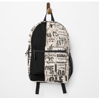 Newspaper Design Backpack
