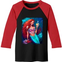 Little Mermaid - Halle Bailey - Black Little Mermaid Baseball Tees Baseball Tees