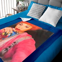 I Love Ice Spice Vintage Hip-hop Baby Blankets, Ice Spice Tees, 2000s Baby Blankets
