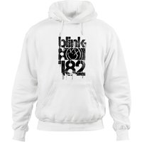 Blink Rock Band Smiley Face Hoodie Graphic 182