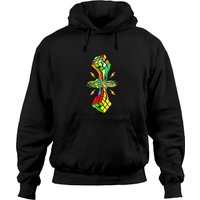 Awesome Graphic Melting Rubik Cube Hoodies