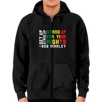 Get Up Stand Up Zip Hoodies, Bob Marley Zip Hoodies