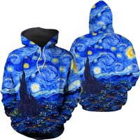 The Starry Night Unisex Hoodie 3d