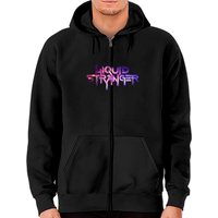 Liquid Stranger Purple Galaxy Classic Zip Hoodies