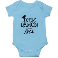 Team Damon 1864 Hello Brother | Team Salvatore Onesies