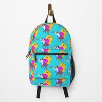 Cupcake And Dino And The Unicorn Backpack