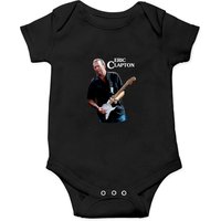 Eric Clapton Playing Guitar Music Zip Onesies