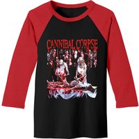 Cannibal Corpse Official Merchandise Butchered Baseball Tees