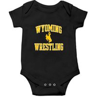 Mens Wyoming Cowboys Apparel Wrestling Classic Arch Onesies Onesies