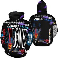 Graffiti Streetwear Designer Hoodie