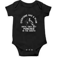 Everyone Has A Plan Until They Get Punched In The Mouth Funny Mike Tyson Onesies
