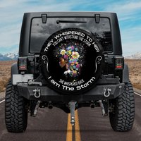I Am The Storm Spare Tire Covers