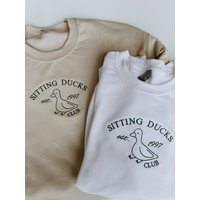 Sitting Ducks Club Embroidered Sweatshirt