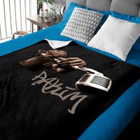 Rakim Rapper Microphone Fiend Hip Hop Rap Tribute Baby Blankets