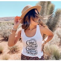 Stevie Nicks Tank Top | Gold Dust Woman Tank