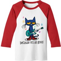 Pete The Cat The Singer It's All Good Classic Baseball Tees, Groovy Baseball Tees