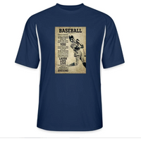 Baseball Poster - Men’s Cooling Performance Color Blocked Jersey