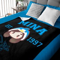 Mina Chibi Twice Baby Blankets - Vintage Kpop Baby Gear