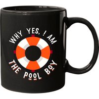 Why Yes, I'm The Pool Boy Mugs