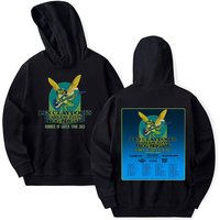 Les Claypools Fearless Flying Frog Brigade The Summer Of Green Tour Double Side Hoodie