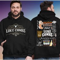 2 Sides Lukee Comb Hoodie, Country Music