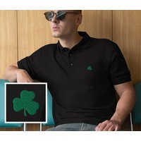 Men's St. Patrick's Day Shamrock Polo Shirt