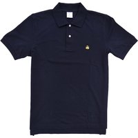 Golden Sheep Emblem Embroidered Polo Shirt