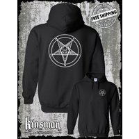 Baphomet Pentagram 2-sided Hoodie