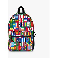 World Flags With Country Names Backpack