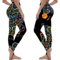 D&d (dungeons And Dragons) - This Is How I Roll! Leggings