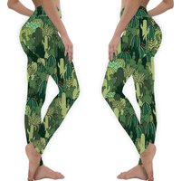 Cactus Pattern Leggings
