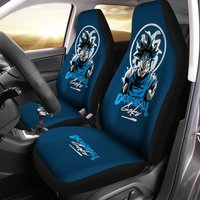 Dragon Ball Z Car Seat Covers, Goku Blue Seat Covers