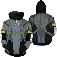 Metal Gear Solid V Ground Zeroes Big Boss Mgs 3d Hoodie