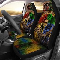 Hogwarts Logo Harry Potter For Fan Gift Car Seat Covers