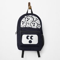 Craftee Ghost Backpack White Ans Black Backpack