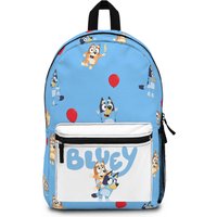 Blueydad And Bingo Backpack